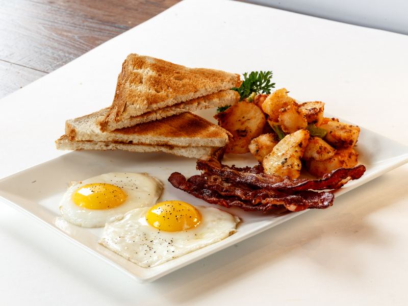 Big breakfast plate