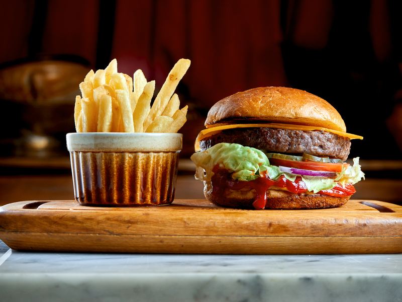 The Y-Not classic cheeseburger