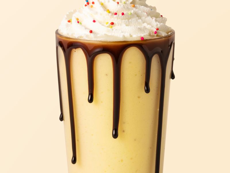 Hand-spun milkshake