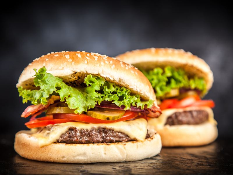 Specialty burgers